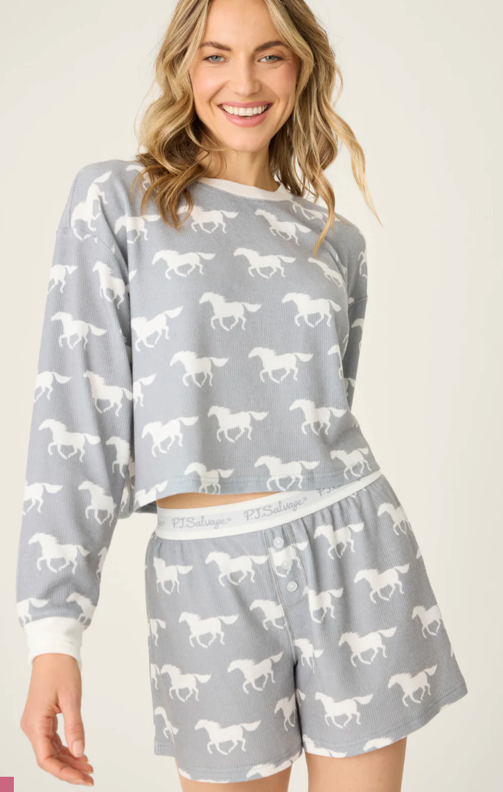 Boyfriend Boxer PJ Set