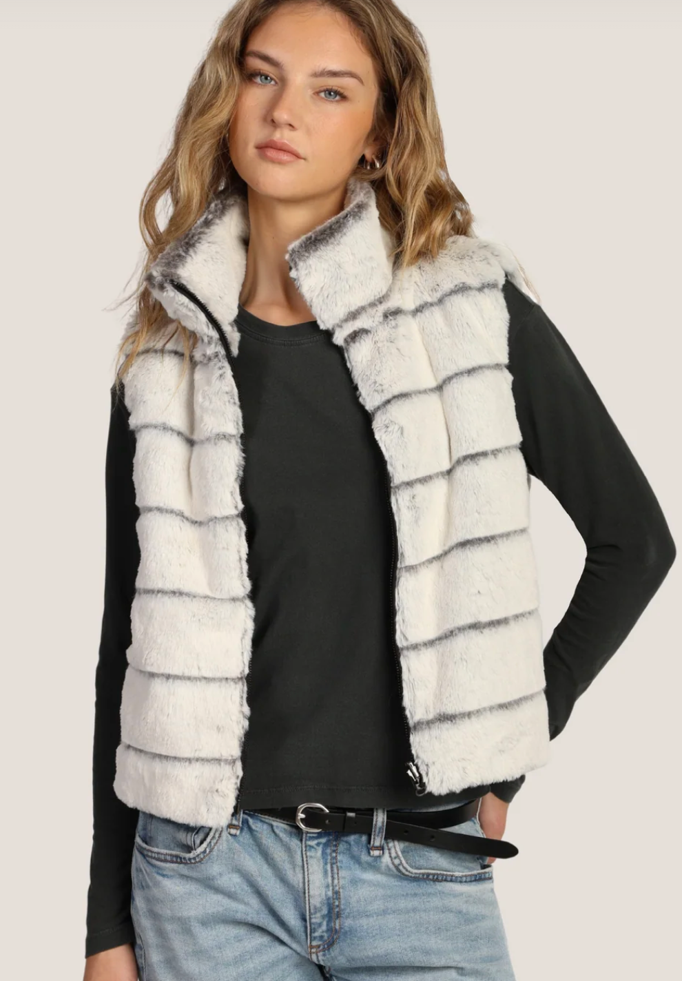 Fur Love Reversible Vest