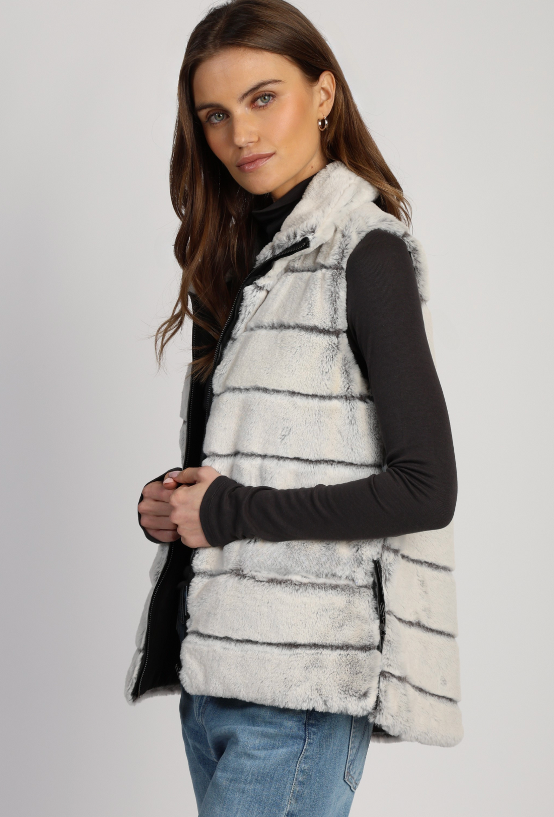 Fur Love Hi-Lo Vest