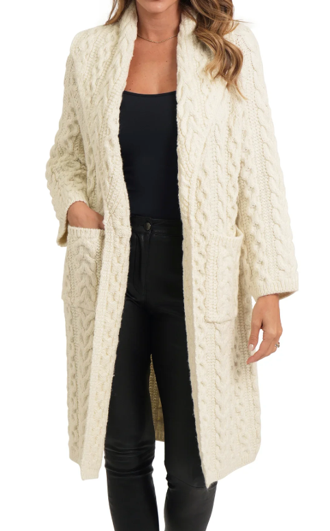 Trevor Cable Cardigan