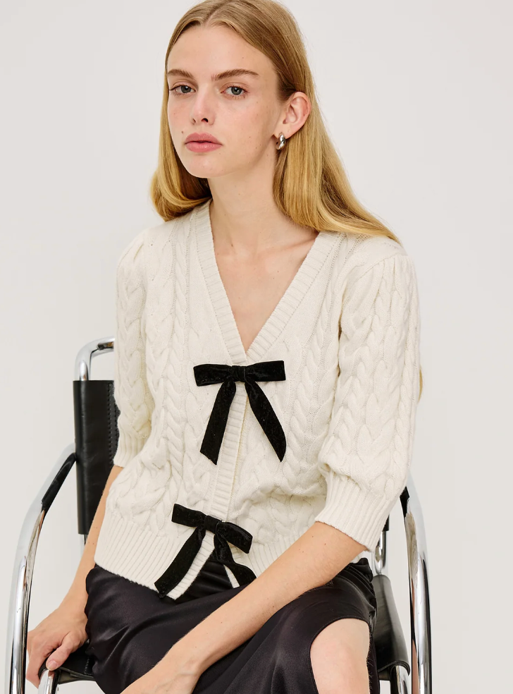 Clarissa Bow Sweater