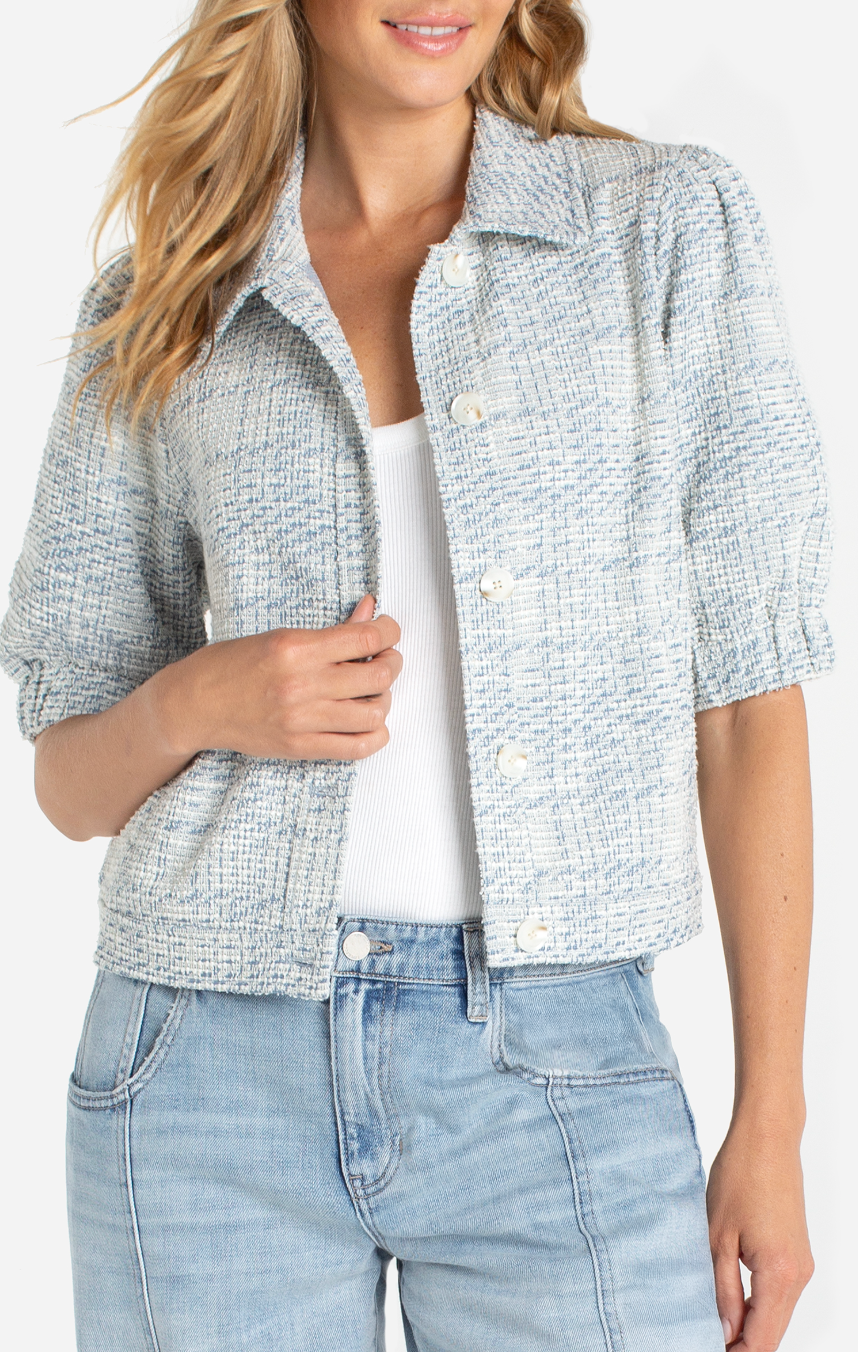 Short Puff Sleeve Jacket