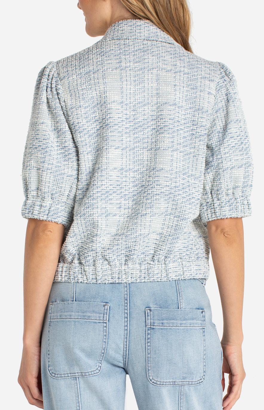 Short Puff Sleeve Jacket