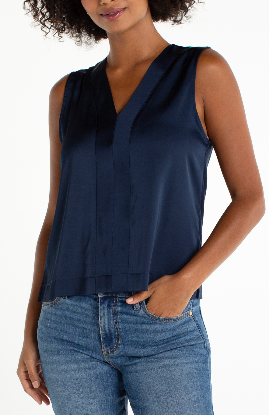 Sleeveless V-Neck Tank
