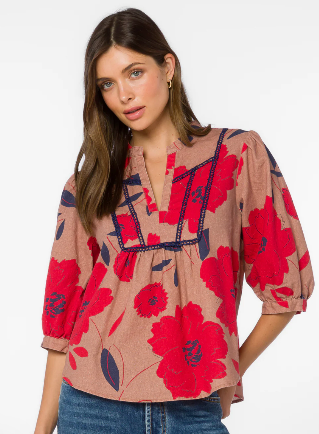 Zyler Floral Top