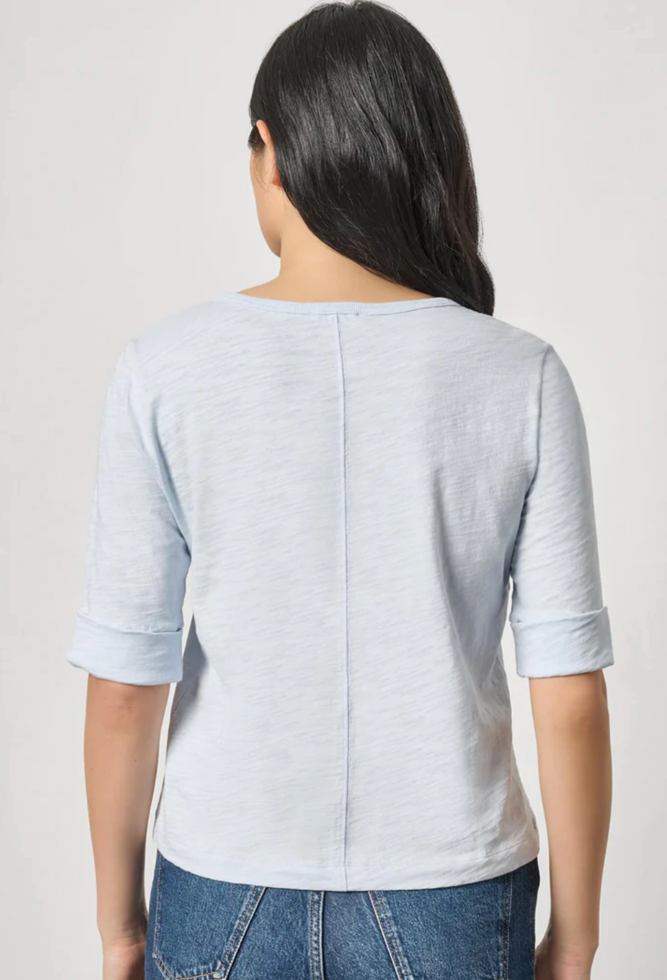 Rib Trim w/Split Neck