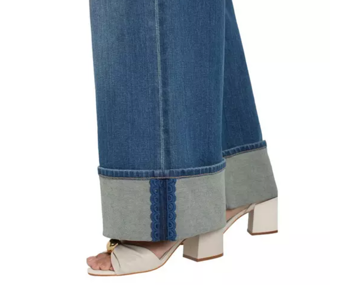 Morgan Cuffed Wide Leg