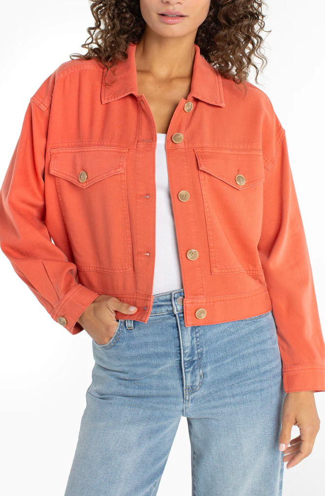 Oversized Cropped Jacket