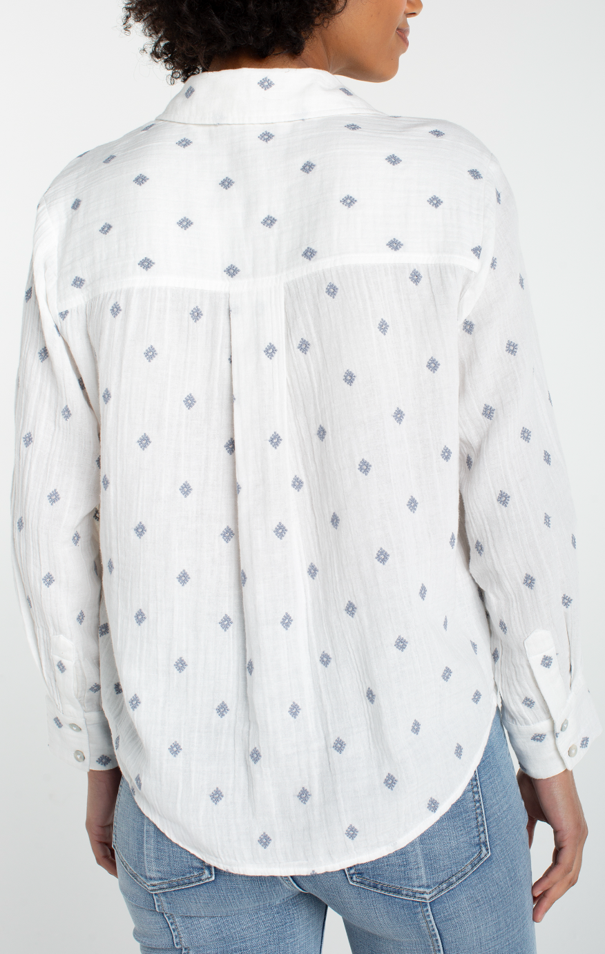 L/S Button Front Shirt