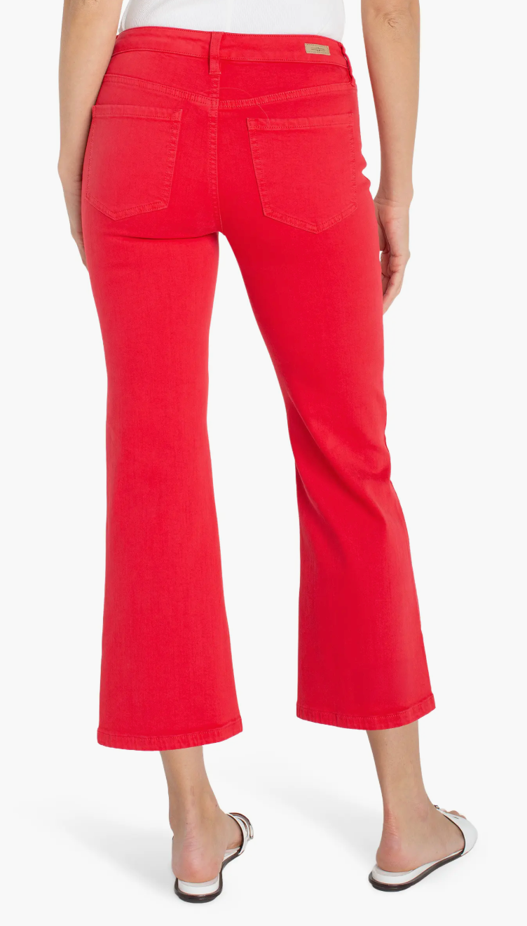 Hannah Crop Flare w/slit