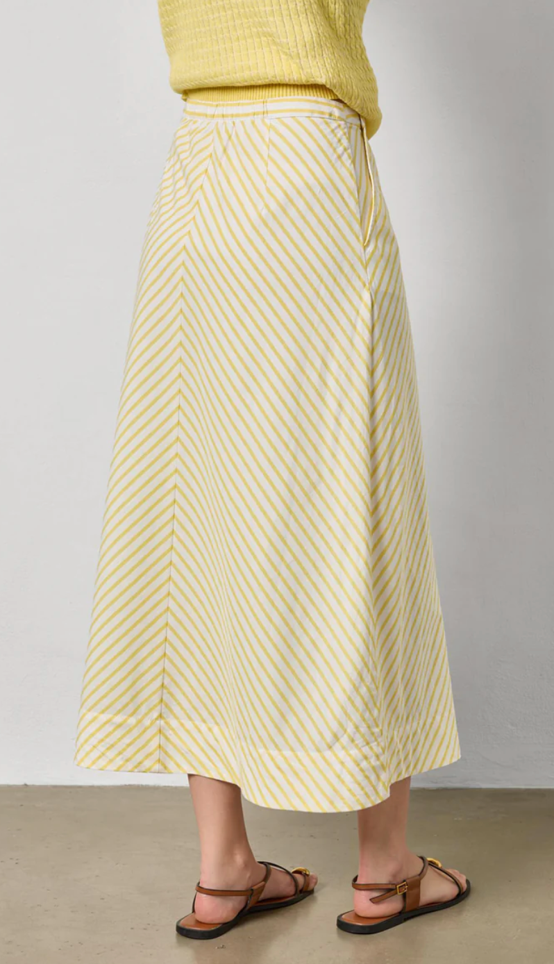 Stripe Maxi Skirt