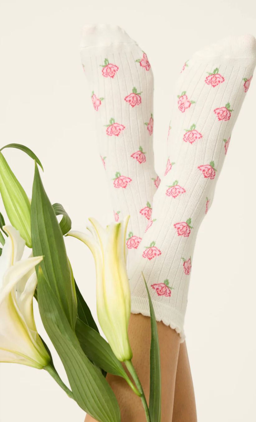 Western Blooms Socks
