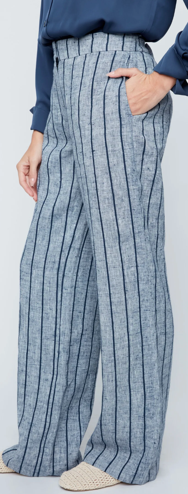 Clara Fit Linen Pant