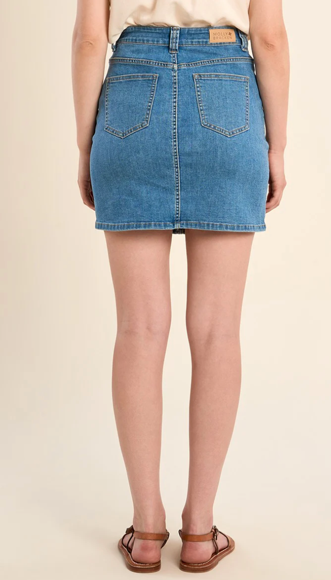 Short Denim Skirt