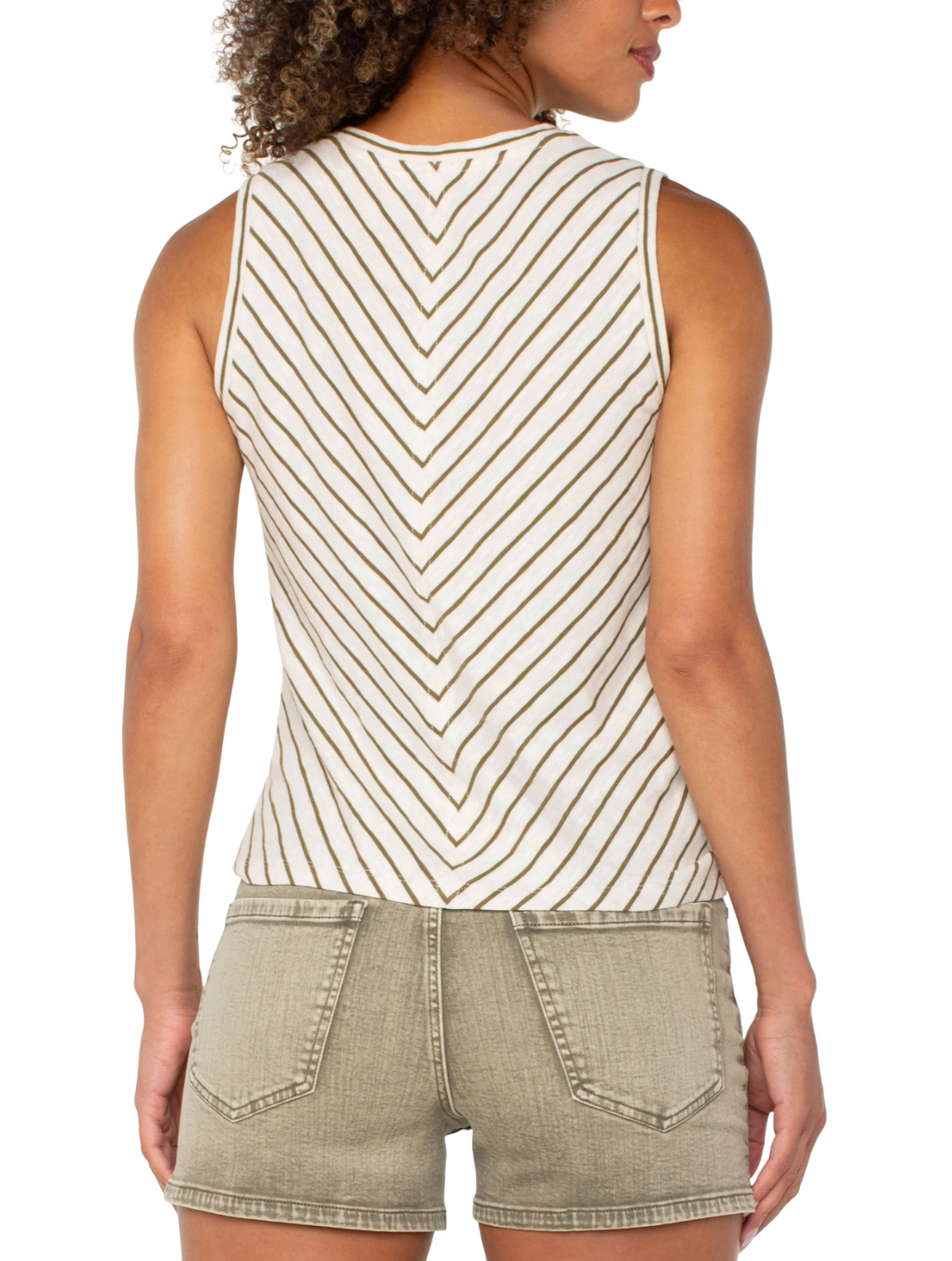 Sleeveless Knit Tee