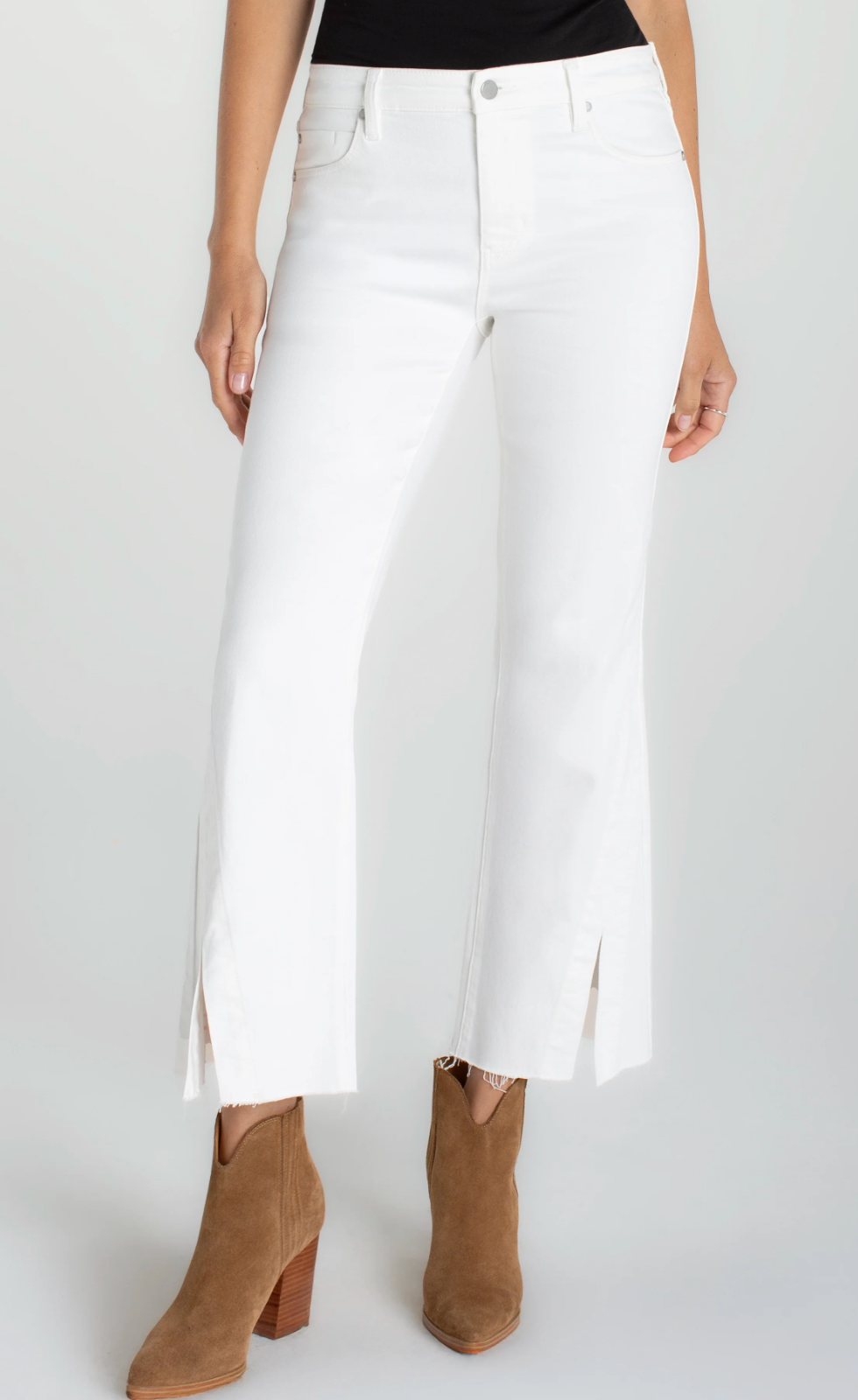 Hannah Crop Flare w/Slit
