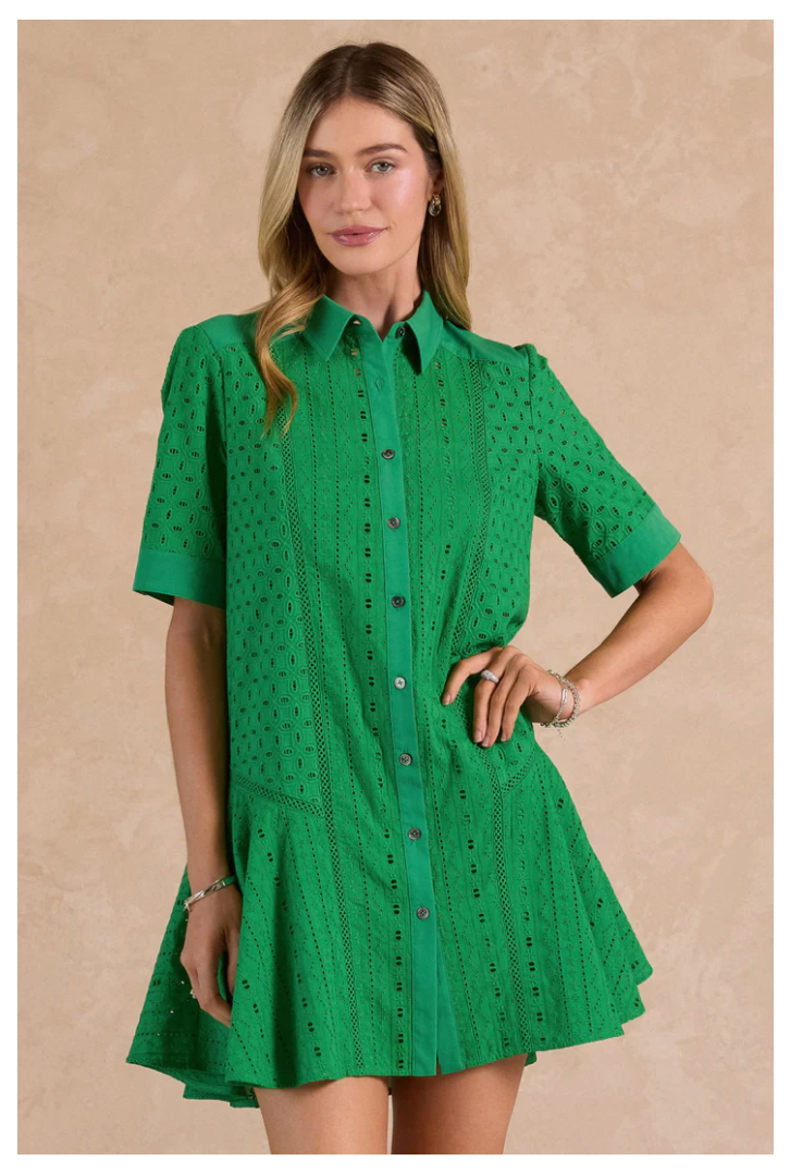Eyelet Dress