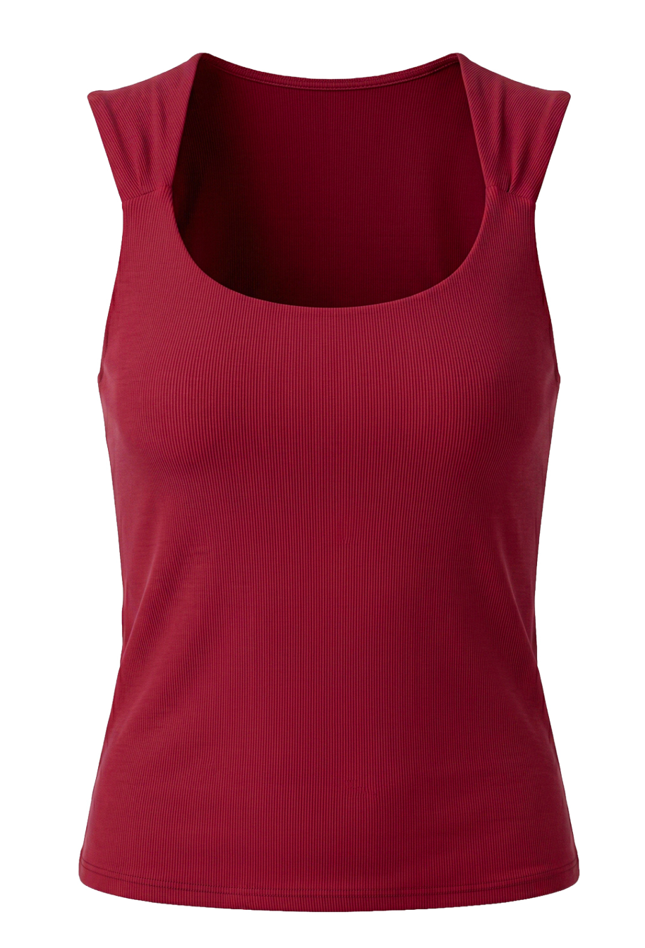Sleeveless Built in Bra Top