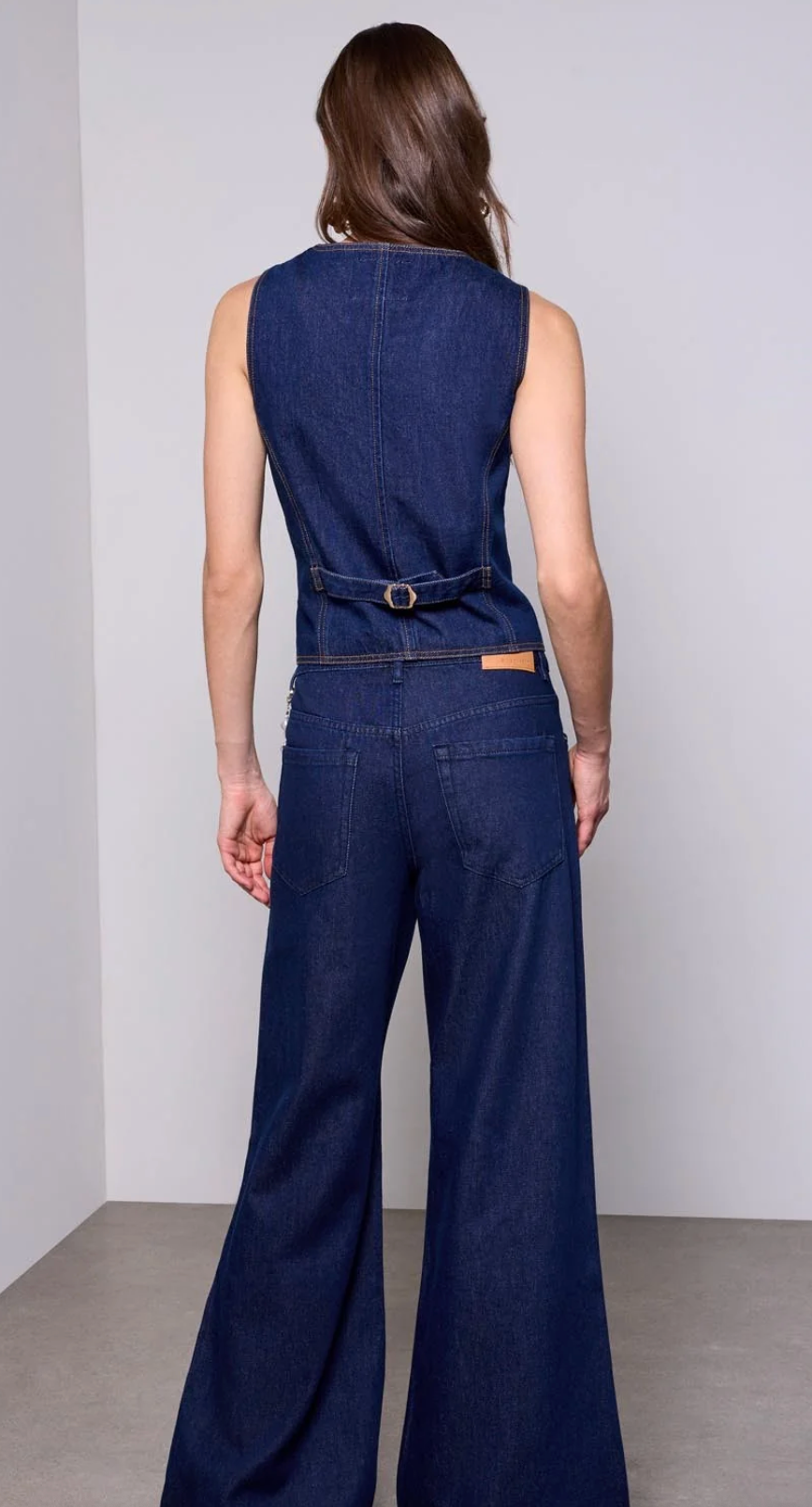Audrey Pleated Drama Wide Leg