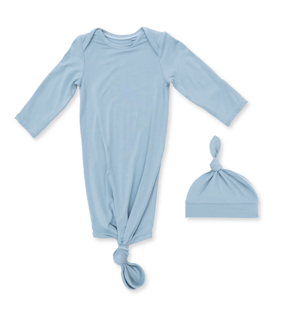 Knotted Gown and Hat