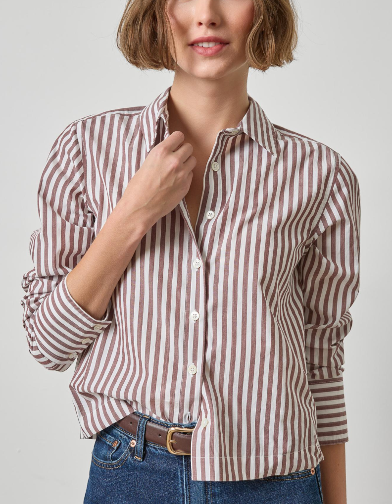 Straight Fit Button Down