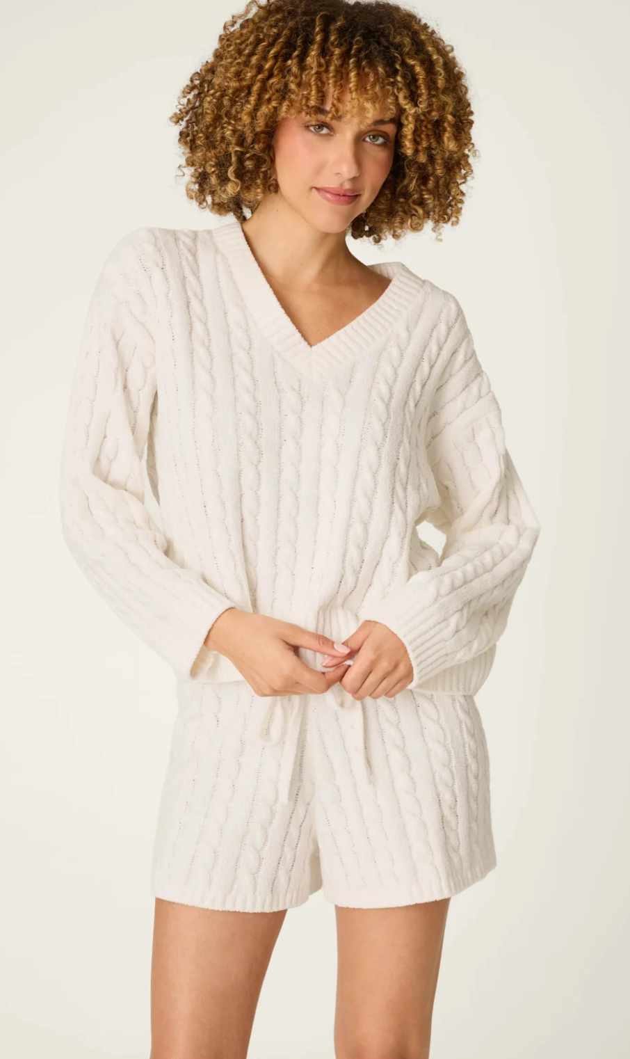 Cozy Chenille V-Neck