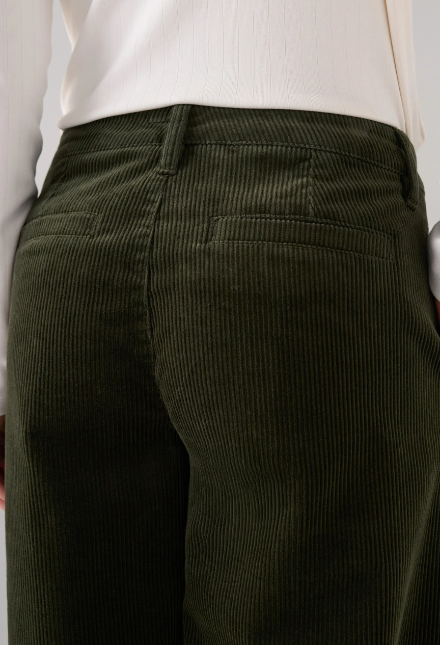 Crop Wide Leg w/Pintuck