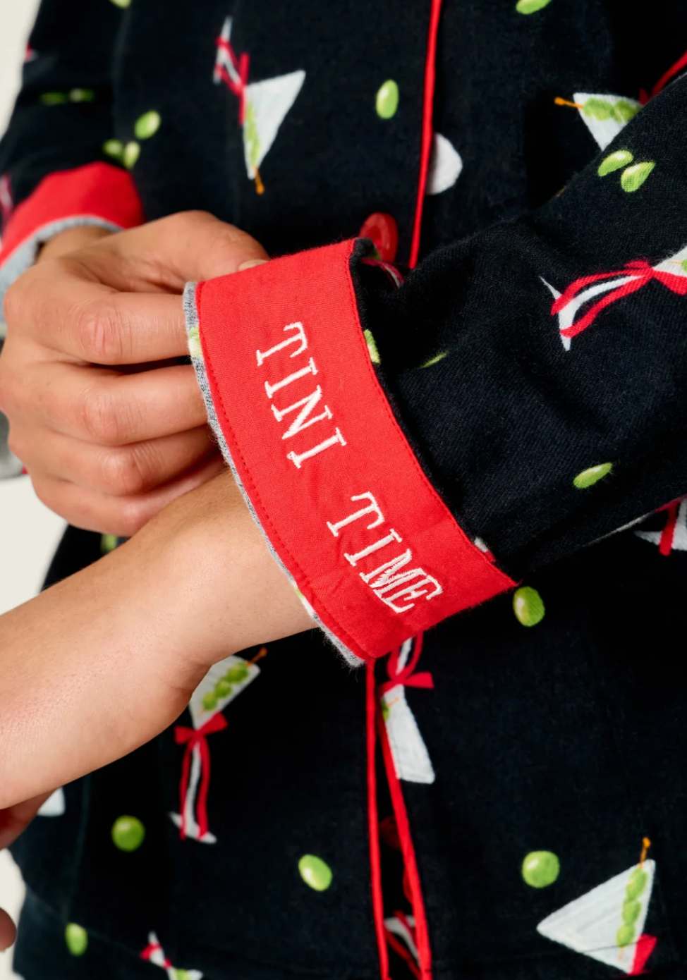 Christmas Cocktails PJ Set