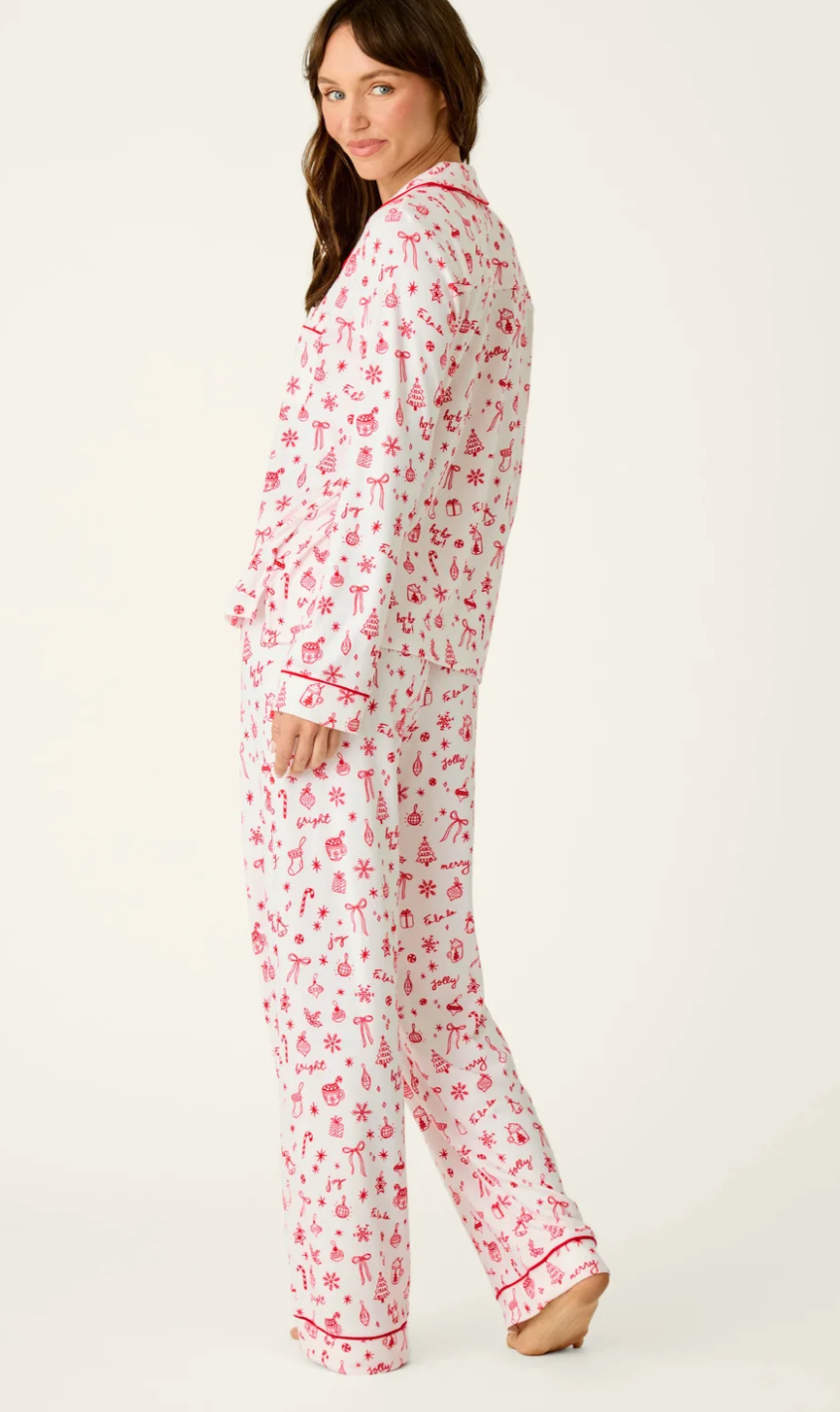 Femme De Noel PJ Set
