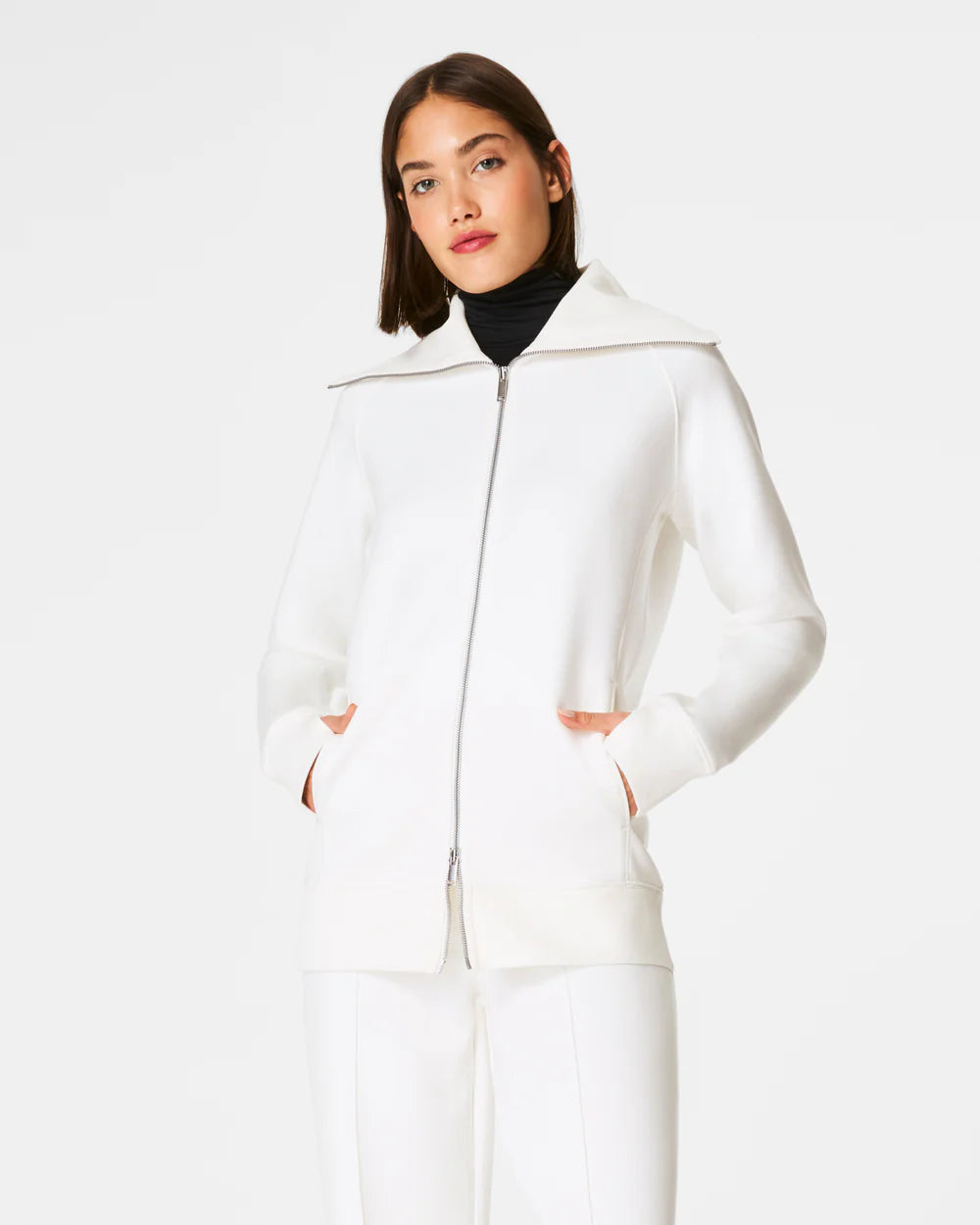 Luxe Full Zip Tunic
