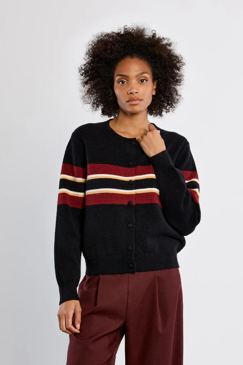 Striped Cardigan