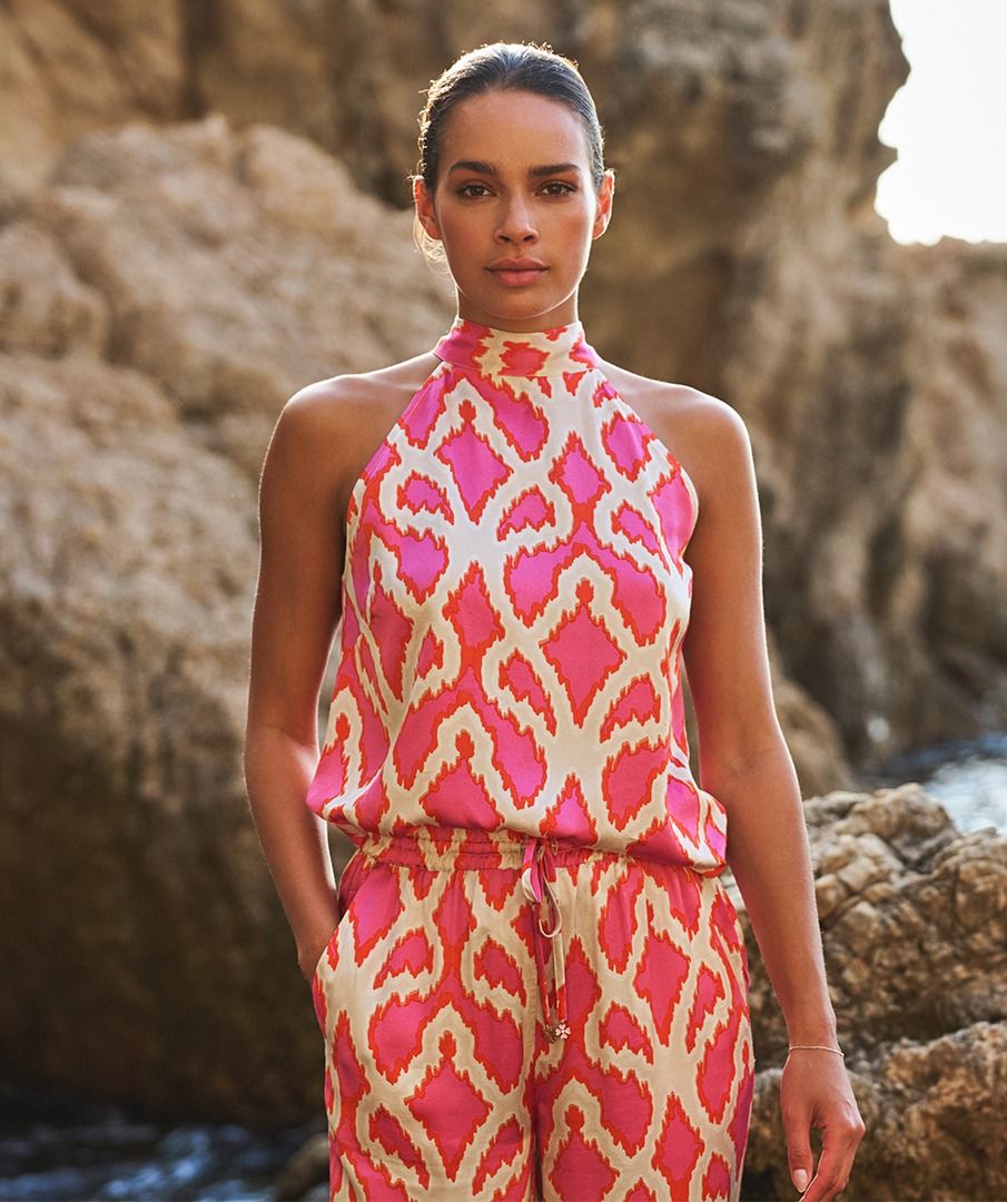 Disco Spark Halter Top