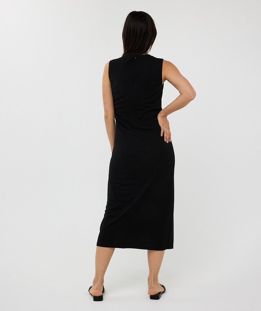 Sleeveless Gathering Dress