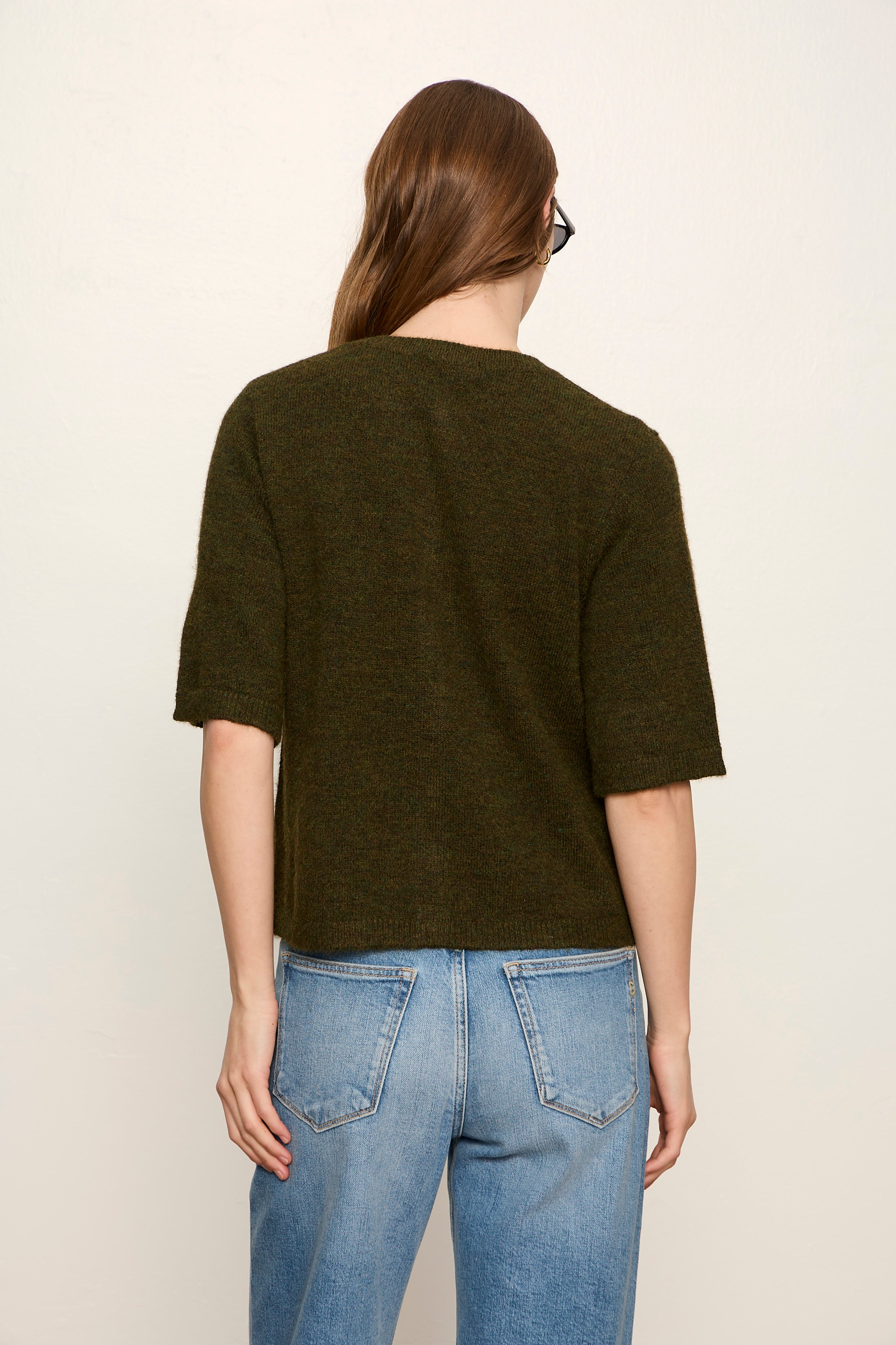 SHORT SLEEVE CARDIGAN