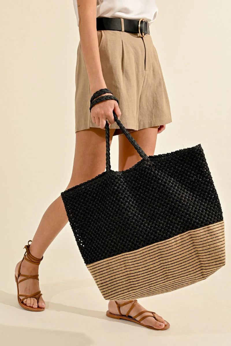 Paper Straw Tote