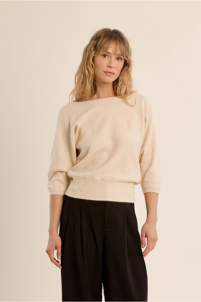 Open-Back Sweater