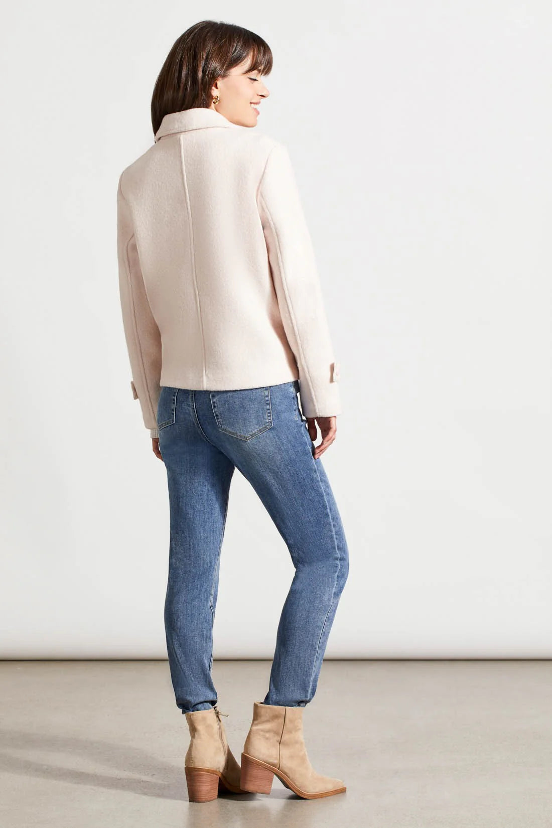 Wool Peacoat W/ Side Pockets