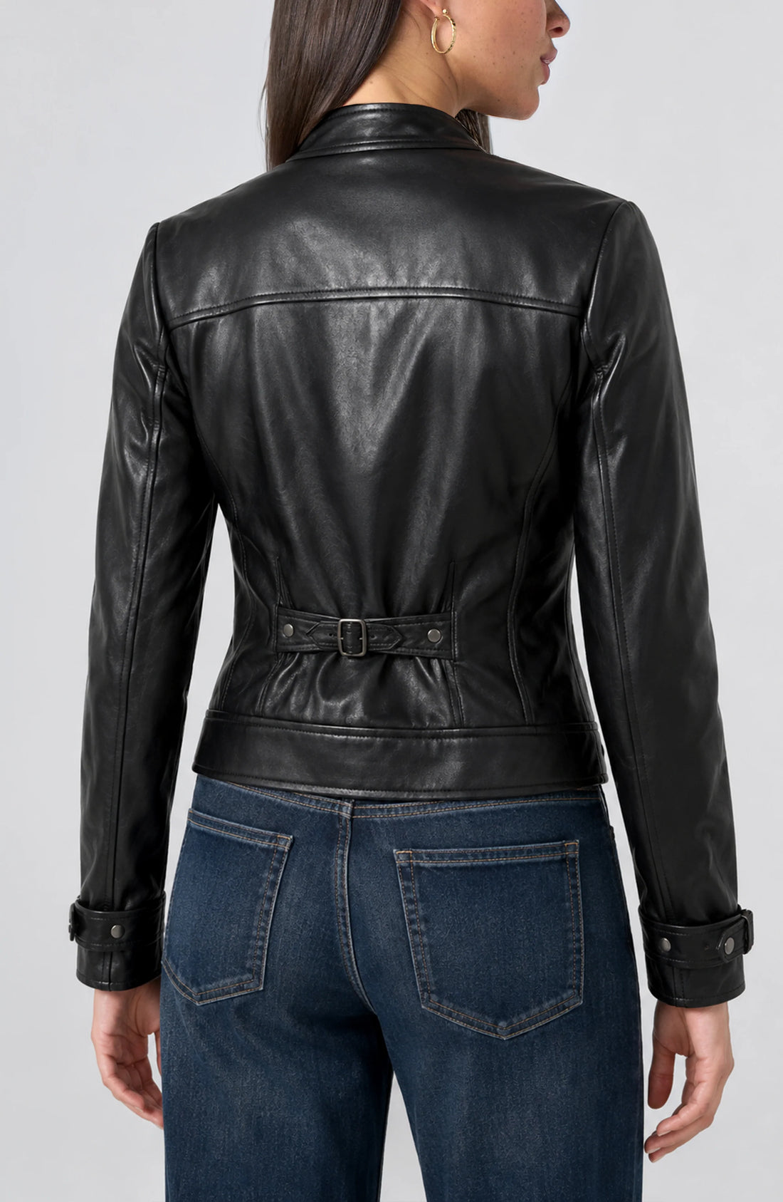 Moto Jacket w/ Buckle