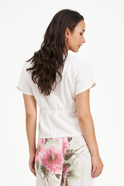 S/S Top with Pockets