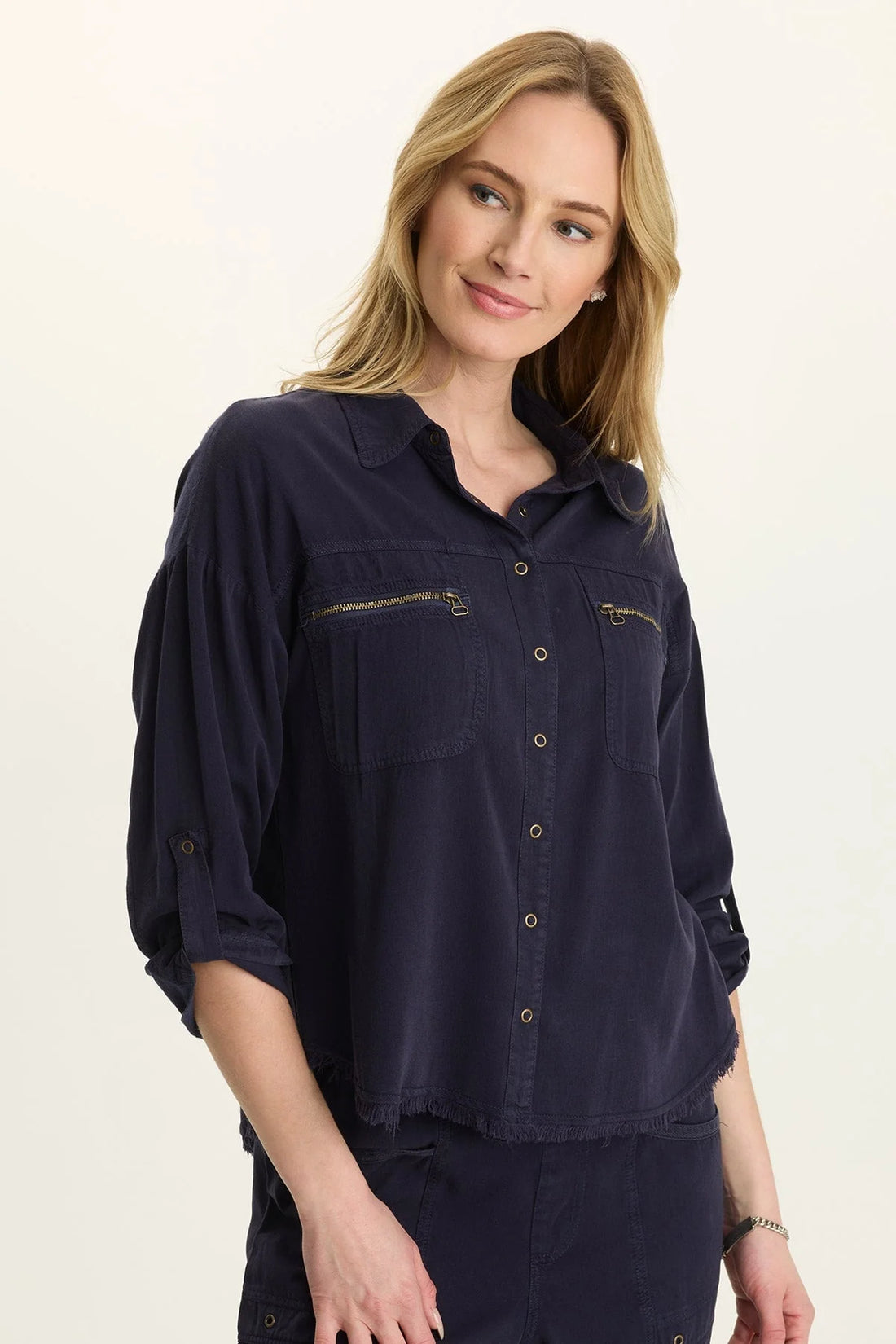 Knapp Button-Up Blouse