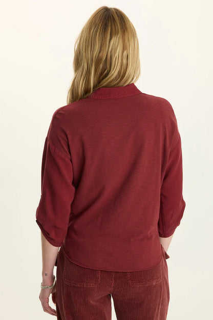 Tyrell Tie-Front Blouse