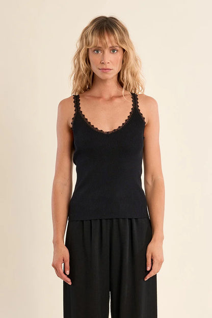 Tank w/Lace Straps