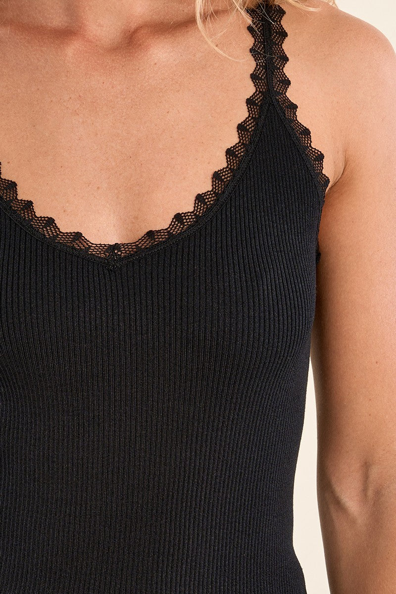 Tank w/Lace Straps