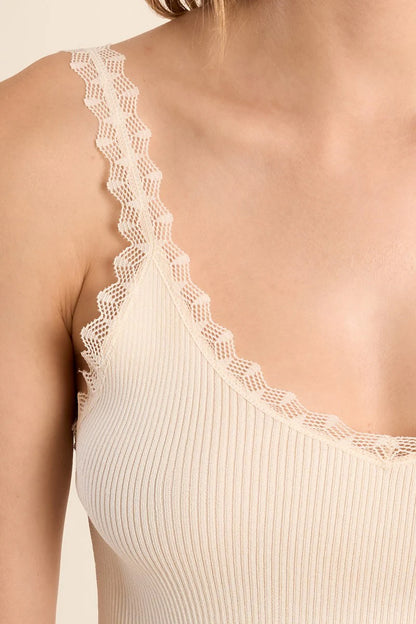 Tank w/Lace Straps