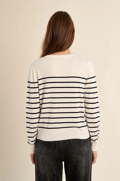 Striped Cardigan