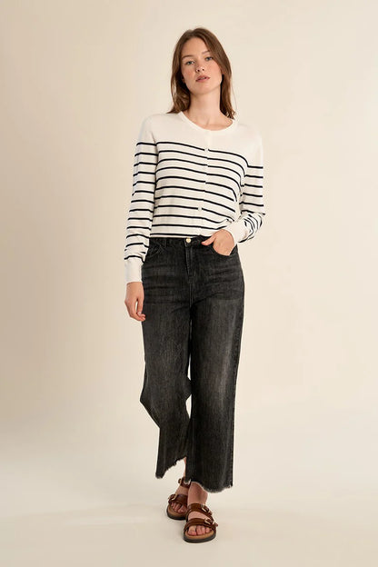 Striped Cardigan
