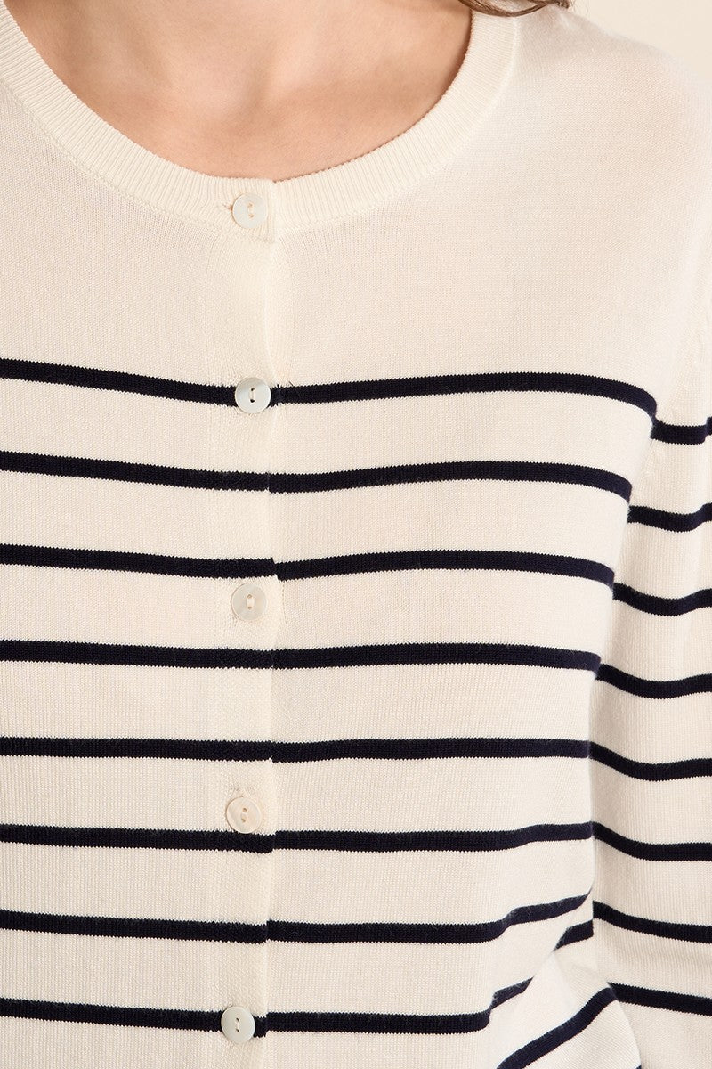 Striped Cardigan