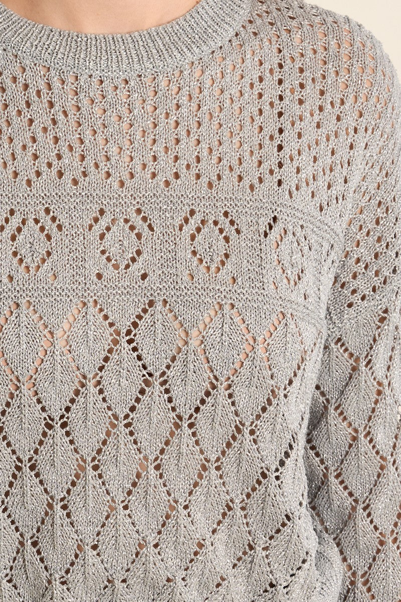 Semi-Sheer Sweater
