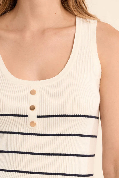 Ribbed Sailor Tank
