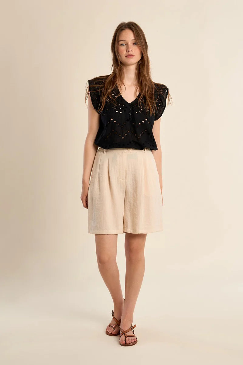 Embroidered Top